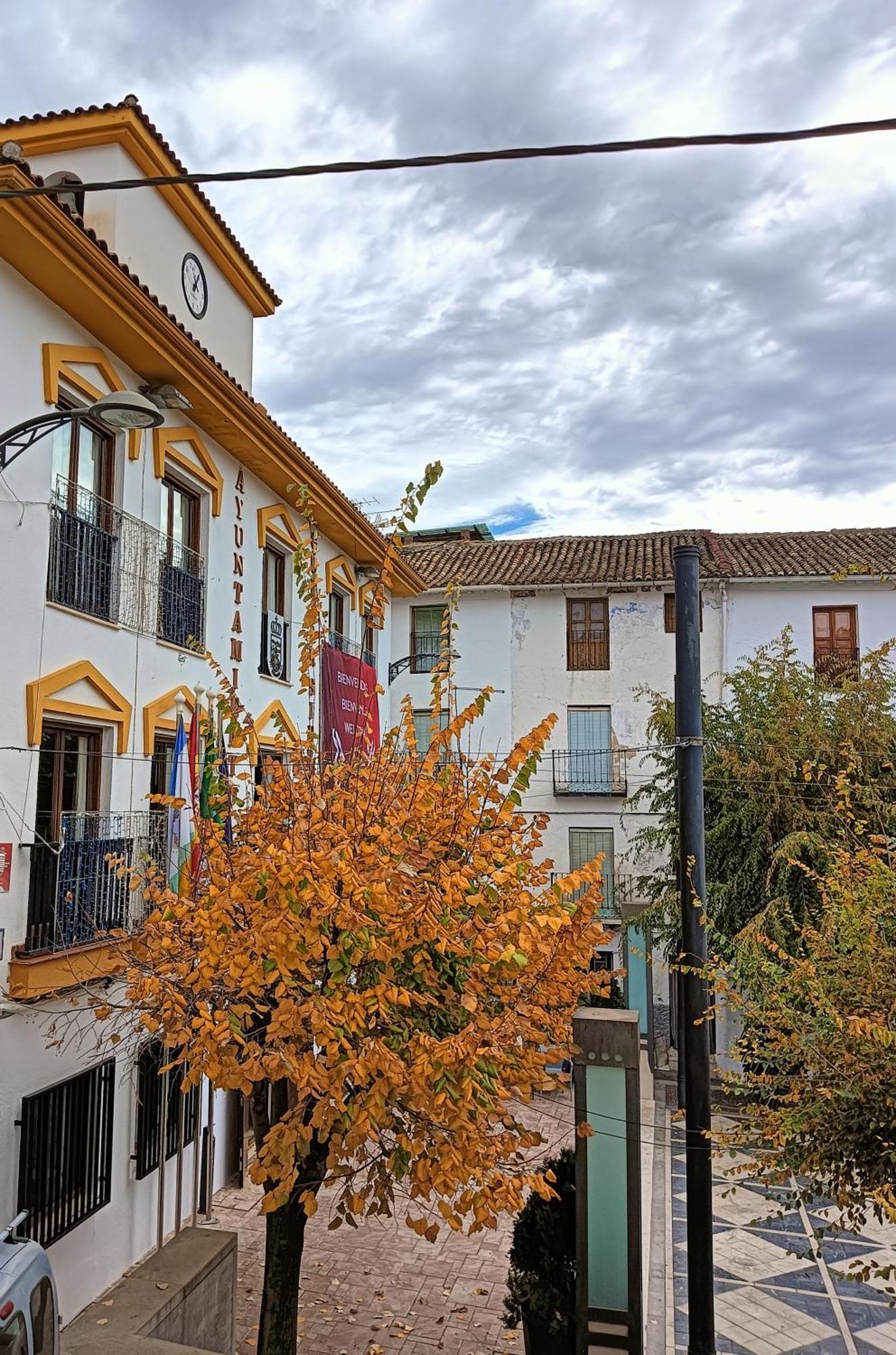 La Casa De La Plaza Appartement Guejar Sierra Buitenkant foto
