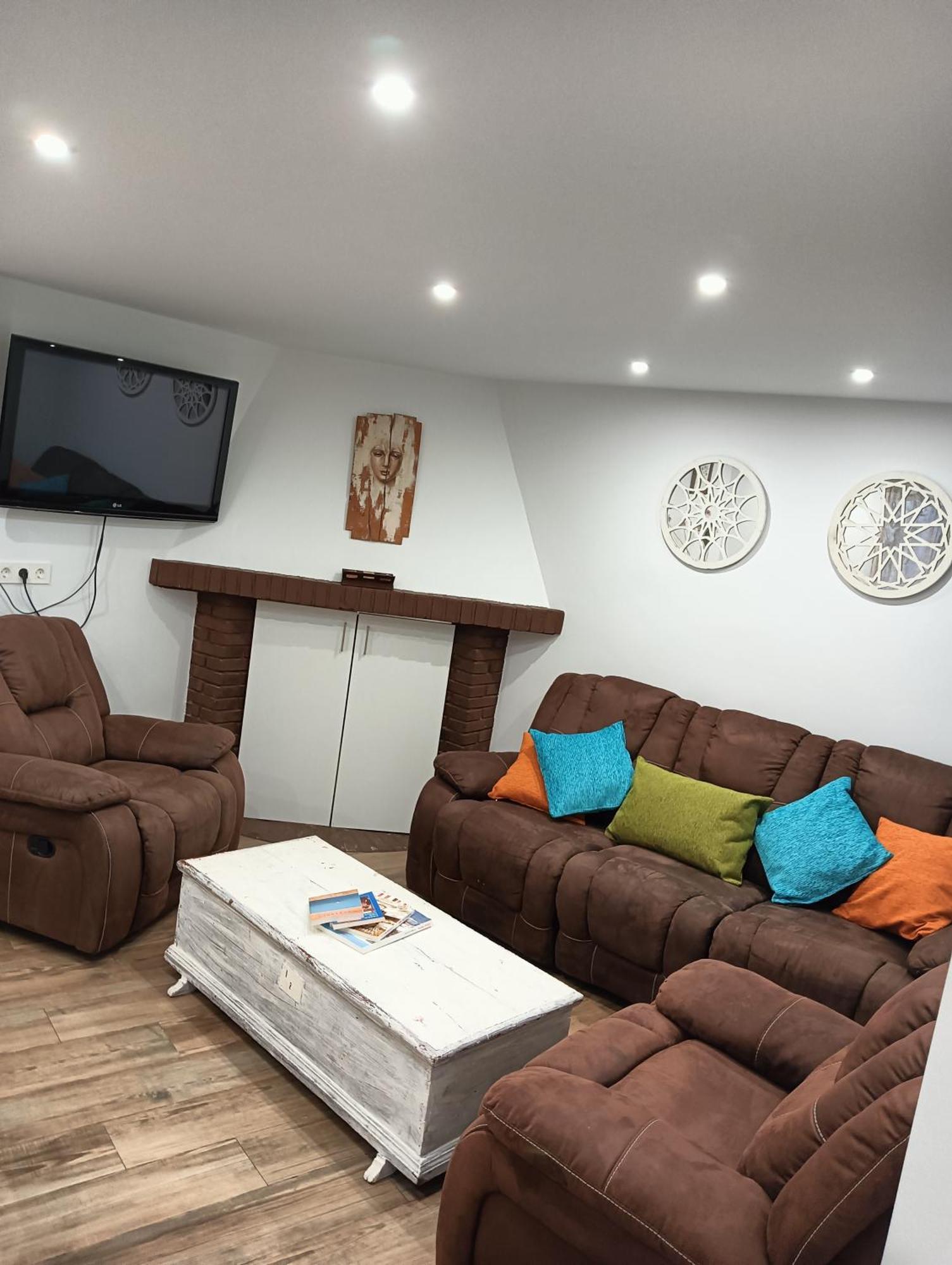 La Casa De La Plaza Appartement Guejar Sierra Buitenkant foto